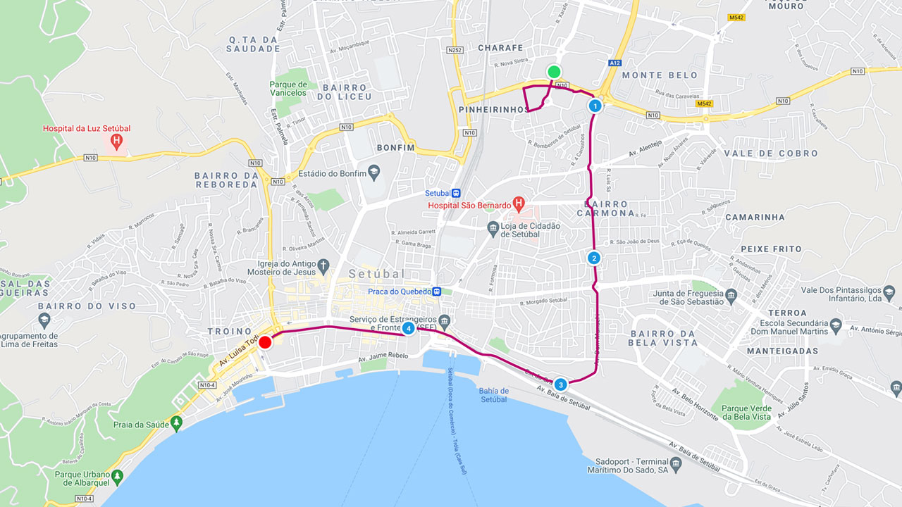 Percurso Corrida das Famílias - MapMyRun